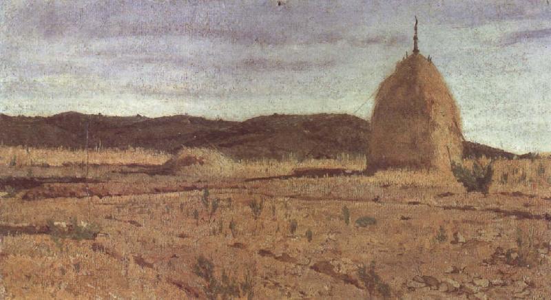 Giovanni Fattori The Haystack Germany oil painting art